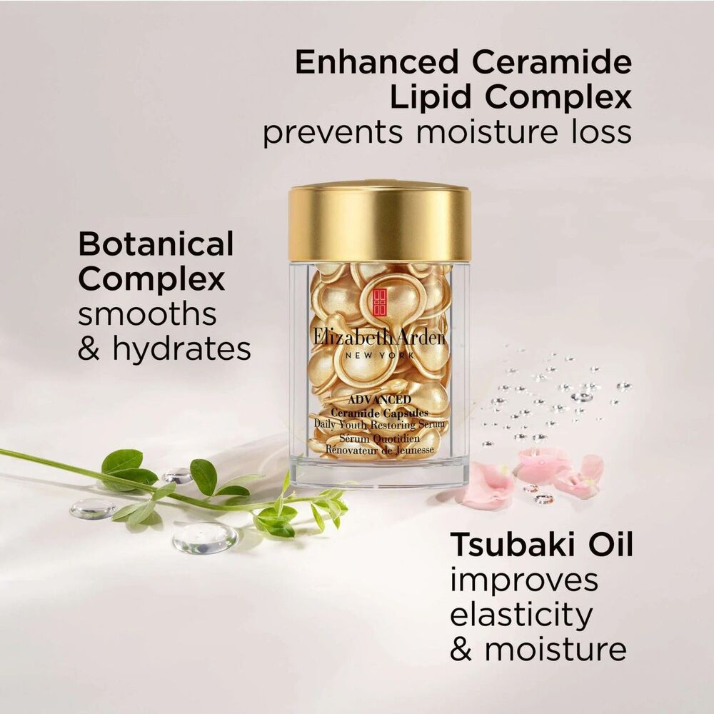 Elizabeth Arden - Advanced Ceramide Capsules - Daily Youth Restoring Serum - New - Picture 4 of 10